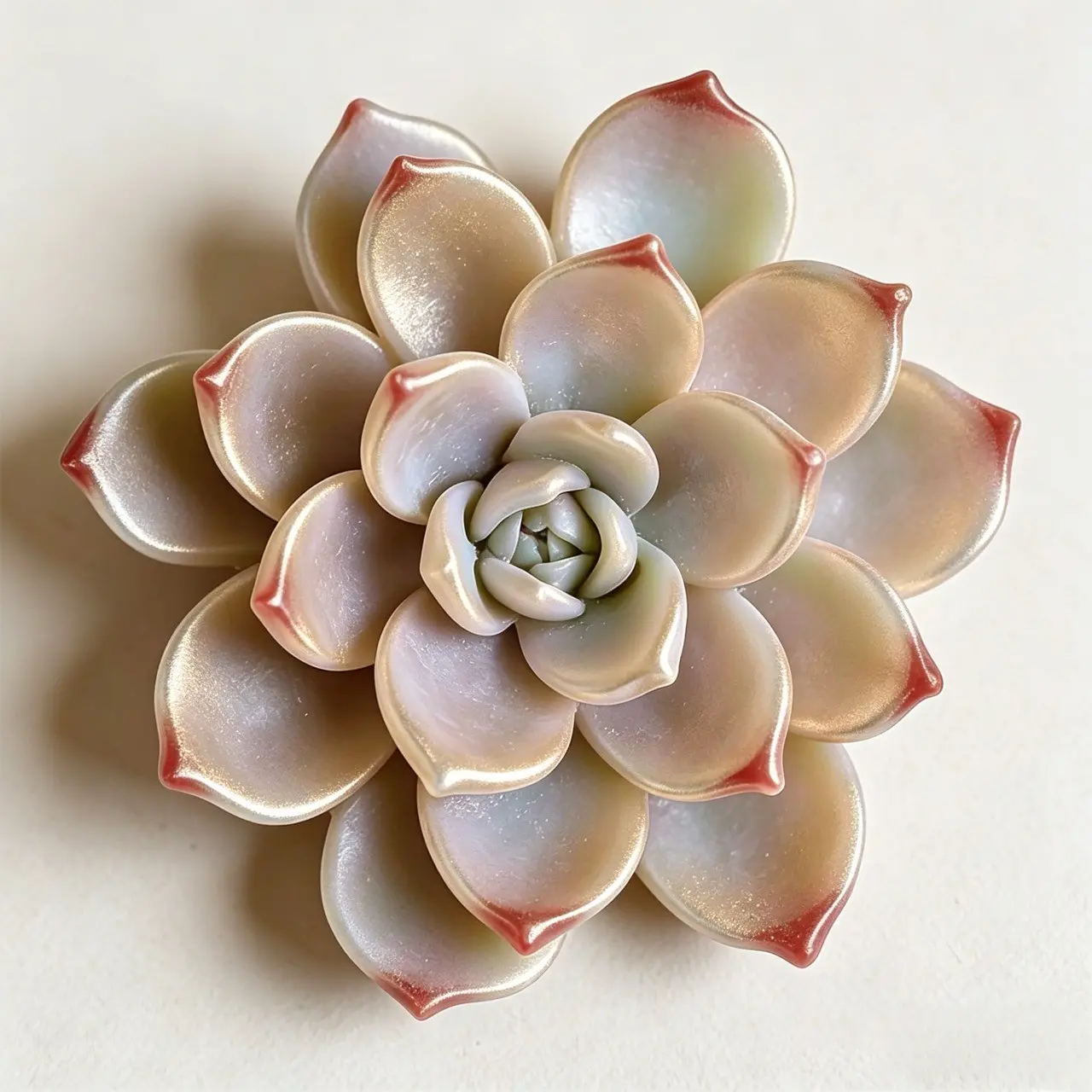 Realistic Succulent Flower Silicone Mold, Ideal for Scented Candle Making, Resin Clay Crafting, Handmade Crafts, Silicone Molds for Crafts, Durable and Reusable Design