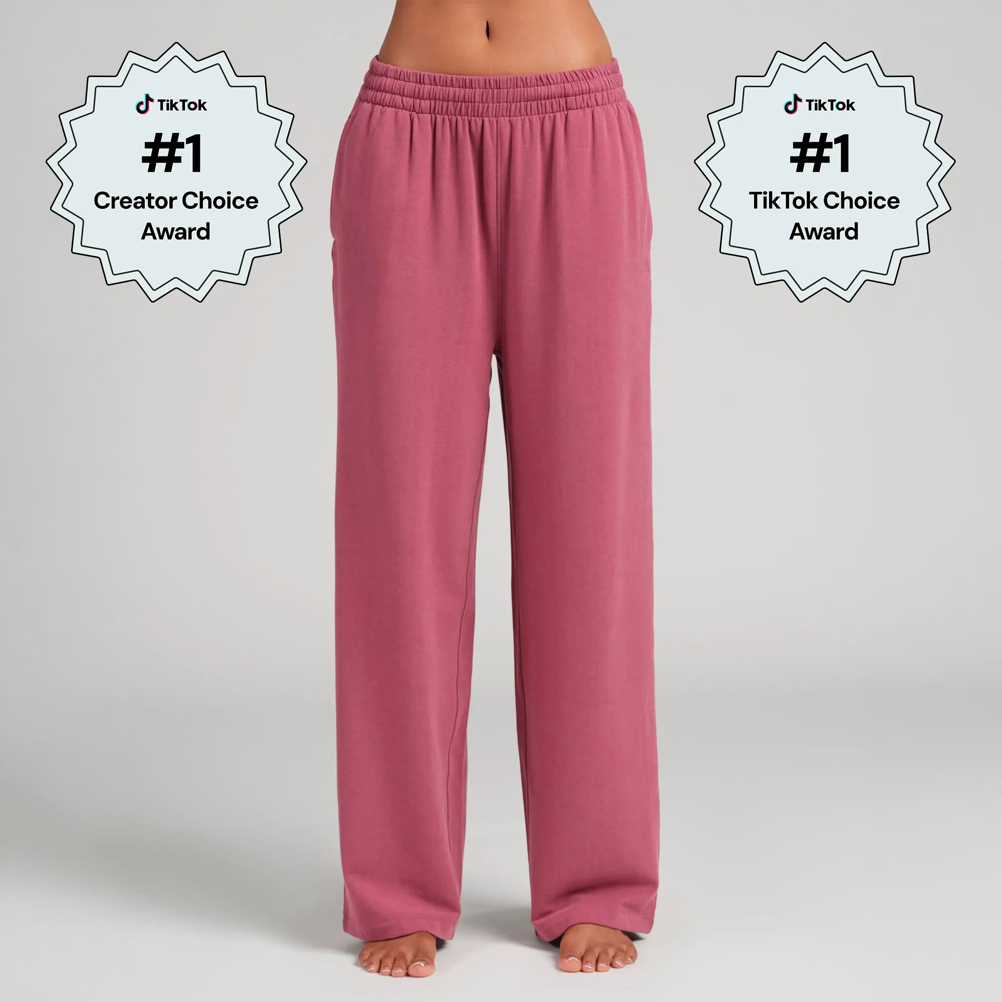 Comfrt | Luxe Terry Straight Leg Pant | Soft French Terry Sweatpants Elevated Straight Leg Pants