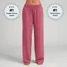 Comfrt | Luxe Terry Straight Leg Pant | Soft French Terry Sweatpants Elevated Straight Leg Pants