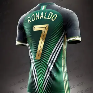 Chatgpt Special Edition Ronaldo No7 Football Soccer Sports Jersey Breathable Quick Drying Sweat Wicking Sport Training Jersey Sporty Design For Adult/Kid