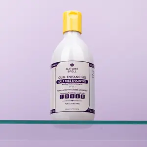 Nature Spell Curl Enhancing Shampoo 10.14 Fl Oz - Suitable for 3A to 4C Hair Types - Salt Free Shampoo