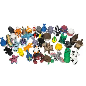 Smooth GRIT Friends Print Figurines - Pocket-Size Pals, Home Decor Ornaments, Ideal Gift for Home Supplies Display