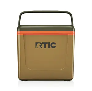 Rtic 8 QT Road Trip Personal Cooler, 12 Cans, Floating leak-proof cooler, Convenient insulated cooler for lunch, beach trips, drinks, travel, camping, picnics, car trips, and other outings