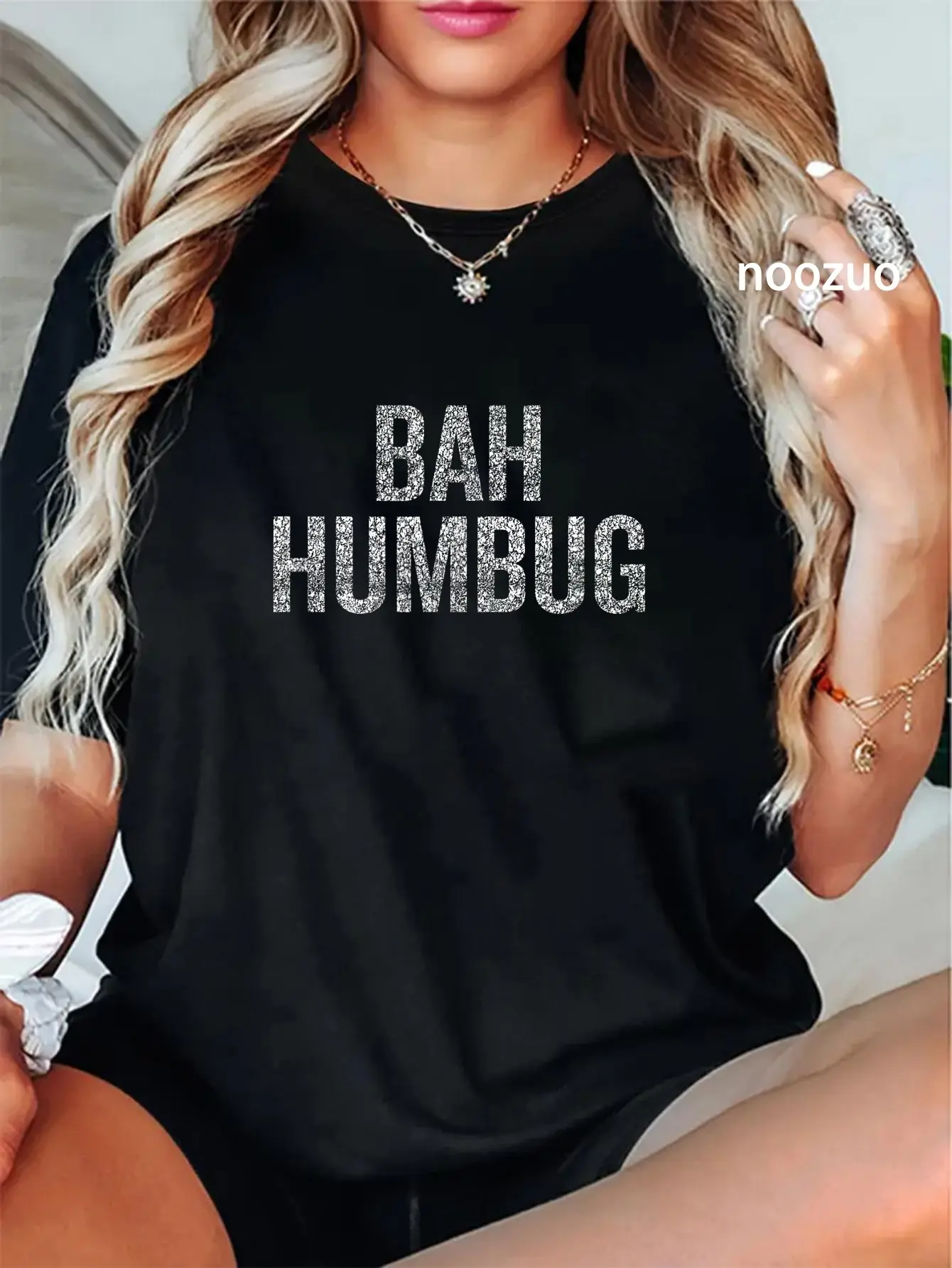 100% Cotton Bah Humbug | Christmas Scrooge T-Shirt