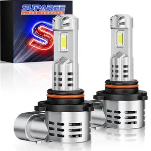 SUPAREE 9005 HB3 LED Headlight Bulbs, 20000LM Ultra Bright 6500K Cool White, 5-Min Plug & Play Installation, Built-In Cooling Fan, 50,000+ Hours Lifespan, Compatible with Toyota Ford Chevrolet Jeep
