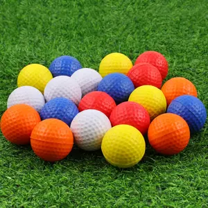 Funyh 20 Pack Foam Golf Balls, 41mm Practice Golf Balls, Realistic Feel and Long Lasting Limited Fligh Practice Golf Balls for Backyard, Soft Golf Balls for Indoor or Outdoor