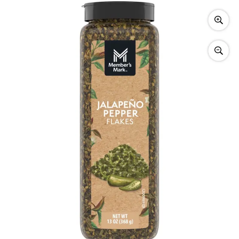 M's Jalapeno Pepper Flakes 13 oz - Perfect for Adding a Spicy Kick to Your Dishes