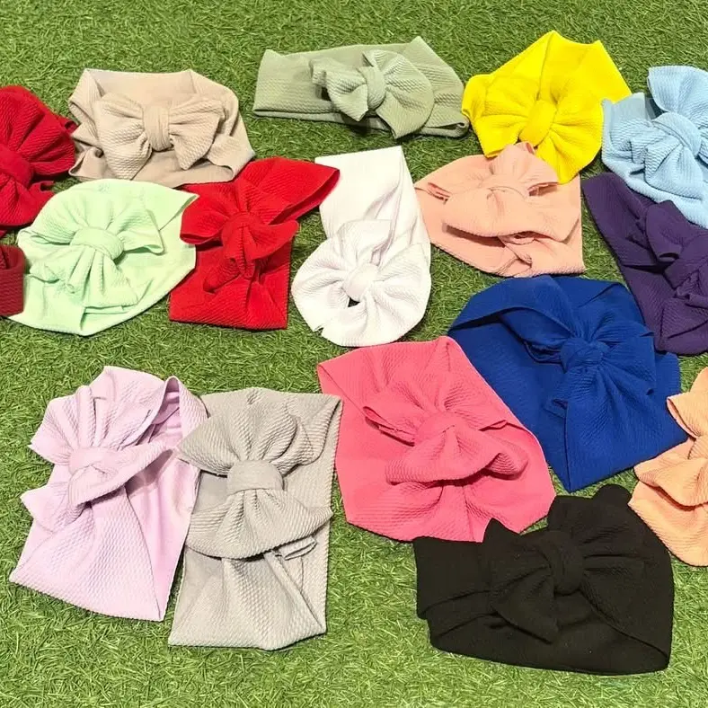 Headwrap bows
