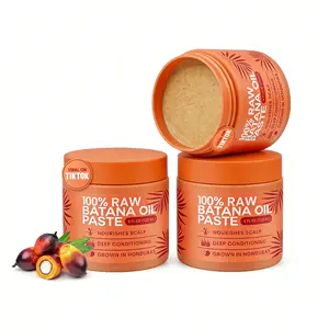 3pcs LeBanta 100% Raw Batana Oil Paste for HairGrowth - 4 FL OZ Cold Pressed Scalp Maskfrom Honduras - Dr Sebi Endorsed -Nourishes Scalp & Promotes Strong NaturalHair