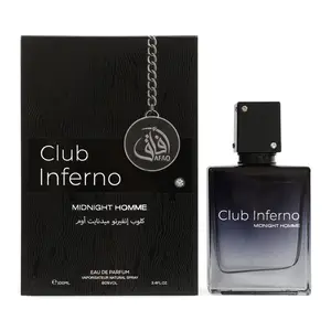 Club Inferno Midnight Homme Eau De Parfum Vaporisateur Natural Spray for Men 100Ml 3.4fl.oz. Club Inferno Midnight Homme Eau De Parfum Vaporisateur Natural Spray for Men 100Ml 3.4fl.oz.