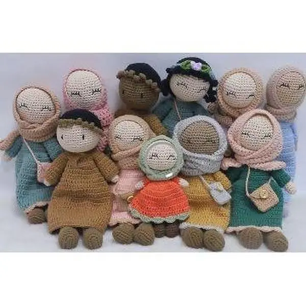 Islamic Baby Knitted Doll