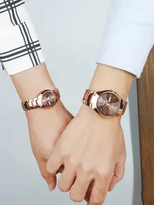 Couple Watch, Fashion Watch for Party, Daily Clothing Decor, Trendy All-match & Exquisite Watch for Birthday Gift with Box, Fashionable Stylish Watch