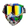 【Black Friday】Windproof Full-Face Mask for Cycling and Skiing, Premium Ski Mask with Anti-Glare UV-Protection Goggles, Outdoor Sports Gear and Men's Motorcycle Safety Face Covering, Ski Mask Balaclava