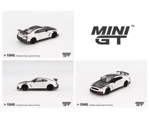 Mini GT 1:64 Nissan GT-R Nismo 2024 – Brilliant White Pearl