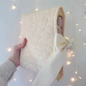 Bow Bible Cover Quilted Bible Sleeve Cover for Women Christian Book Sleeve Bible Case Religious Gift for Women Personalized Christian Gift