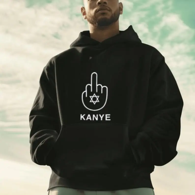 F Finger Kanye Unisex Hoodie Unisex F Ye Tshirt Menswear Festive men  gifts