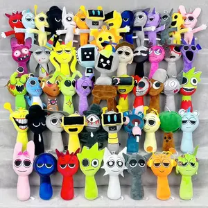 53styles Plush Toys Sprunki Plush Doll Game Pillow Kids Birthday Gifts Stuffed Dolls Christmas Gift