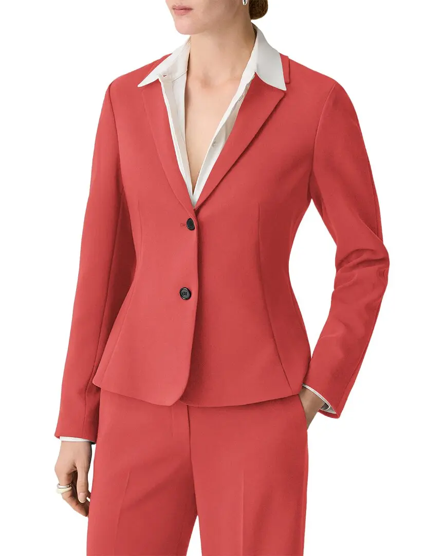 Theory Admiral Crepe Shaped Blazer