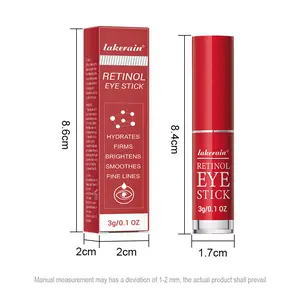 Retinol Eye Stick With Collagen,Hyaluronic Acid For Dark Circle, Wrinkles,Visible Results in 3-4 Weeks,Anti Aging Under Eye Cream, Retinol Eye Cream For Puffiness and Bags Reduces Fine Lines Daily Comfort Skin Care