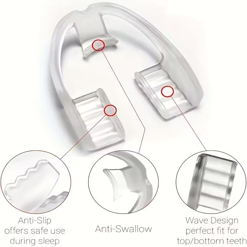 Dental Protection Sports Mouthguard, Reusable Washable, Unisex Comfort Fit, Vintage Design, Bohemian Style, Breathable, Durable Material