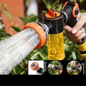 1 piece fertilizing water gun garden watering water spray gun Spray Nozzle Tips artifact spraying spray spray spray water shower seedling water pipe garden watering sprinkler head Sprayer Nozzle