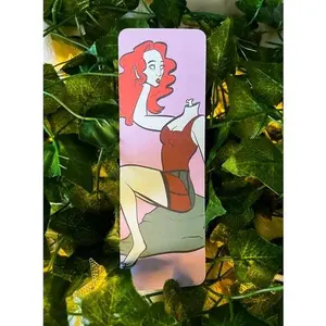 Colorful Beheaded Pinup Original Bookmark