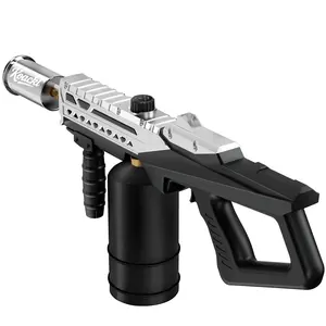 【FathersDayGift】Koackl Propane Torch Gun, Kitchen Torch with Adjustable Flame, Flamethrower Blow Torch Gun, Gas Welding Kits for BBQ, Weeding, Searing Steak, Campfire & Charcoal Torch Lighter(Tank Not Included)