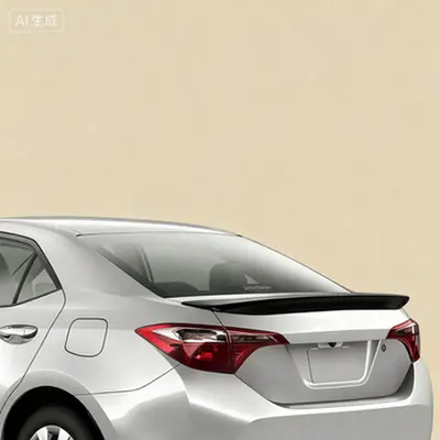 Glossy Black ABS Rear Spoiler Wing Lip For 2020-2024 Toyota Corolla Sedan