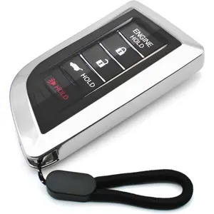 Fit for Acura Integra MDX RDX TLX Key Fob Cover Case Remote Holder Skin TPU Protector Keyless Entry Sleeve Accessoriescar essentials,car decor for girls