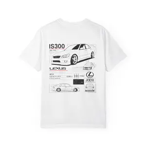 Lexus IS300 Graphic Tee, Car Enthusiast Shirt, Auto Lover Gift, Casual Wear, Vintage Car Apparel