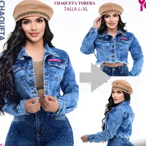 Jeans chaqueta colombiana