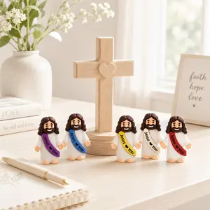 Spread Joy With Cute Mini Jesus Figurines - Perfect Christian Gifts & Holiday Fillers For Sunday School Or Party Bags