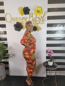 Your Fineness Dress - Elegant Floral Design with Elegant Details, Perfect for Any Occasion