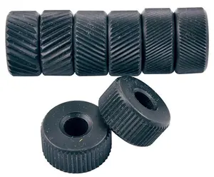 Precise HSS Knurling Wheel Hand Tool Kit, 4-Pair (8 Pieces) Set, 4-Pair Set