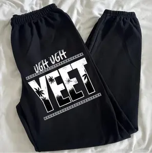 Black Jey Uso Four Letters Sweatpants, One Word Sweatpants, WWE Sweatpants, main event 2025, superstar, gift for fans lover, champion, wrestling