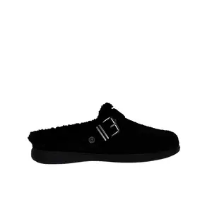 Bzees by Life Stride Eternity Mule Black Fleece Fabric  J2584M1001 Women's