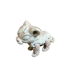 Highland Cow - 5 Inches - Desktop or Fidget Toy - Articulated Body, Legs, and Tail - 3D Printed - Choose a Size and Color!