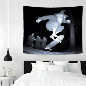 Back To School Funny Durable Decorative Tapestry, Modern Room Decor Wall Hanging Tapestry, Wall Art Decor for Home Living Room Bedroom Dorm, Home Decor, Fall Decor, Bedroom Accessories, Fall Decor