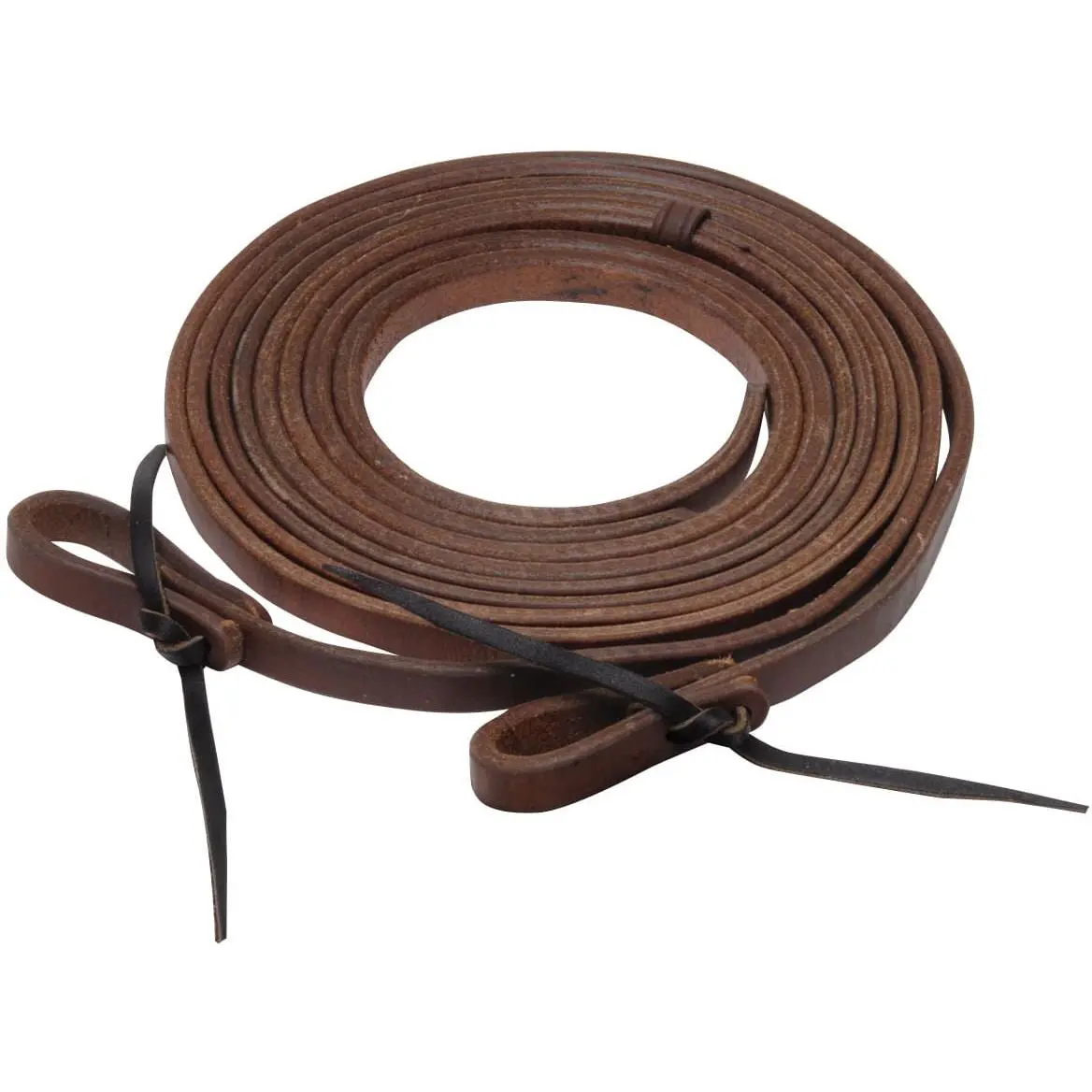 Berlin Leather Hermann Oak Split Reins, Water Loop Ends