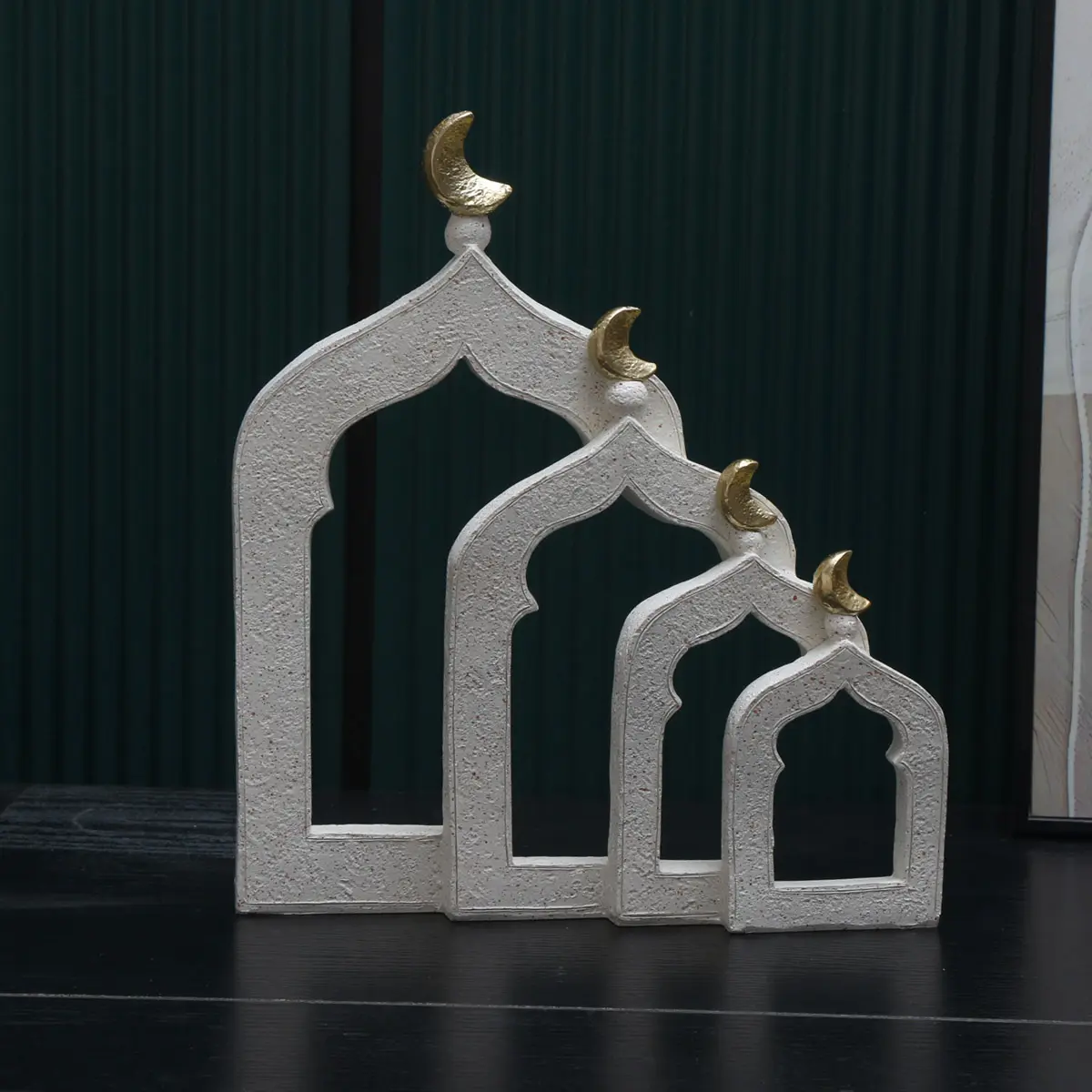 Middle Eastern Ramadan Decoration, Architectural-Style Islamic Home Decor Ornament, Festive Holiday Gift Idea, Religious Ornament, Stylish Religious Decor, Religious Decorations