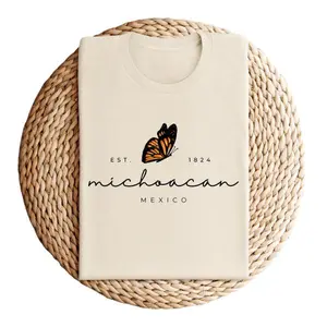 Michoacan Shirt Trendy Graphic Tee With Chic Michoacan Text