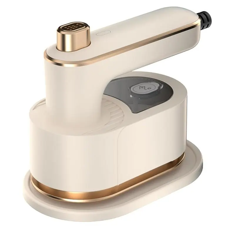 Handheld Steamer Iron, Portable and Foldable Mini Iron for Dry Wet Ironing with Auto Shut-off, Ideal for Travel and Home Use, Cordless Iron