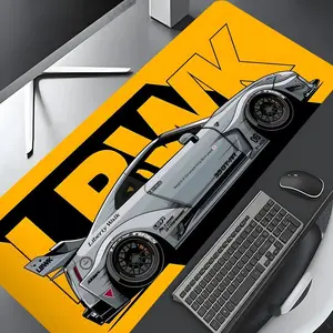 Car Pattern Mouse Pad, Rectangle Gaming Mouse Pad, Office Desk Keyboard Mat for Home Office Desk, Gaming Mousepad