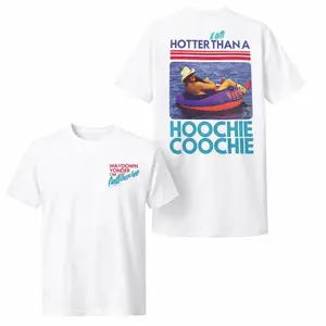 Funny Summer Vibes Trend 2026 | Hoochie Coochie Graphic T Shirt | Retro Lake Party Tee | Unisex Streetwear Shirt | Gift For Friends Him Her | Beach Vacation Outfit Idea | Music Festival Summer Look | Chill Pool Float Aesthetic Tee
