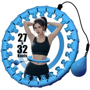 Smart Hula Hoop Outdoor Fitness Equipment for Women Slimming Abdomen Spring Model Hula Hoop