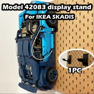 Ikea Skäddis Display Stand for Technic Car Model 42083, Home Decor Accessory, Ideal for Collectibles, Perfect for Car Enthusiasts