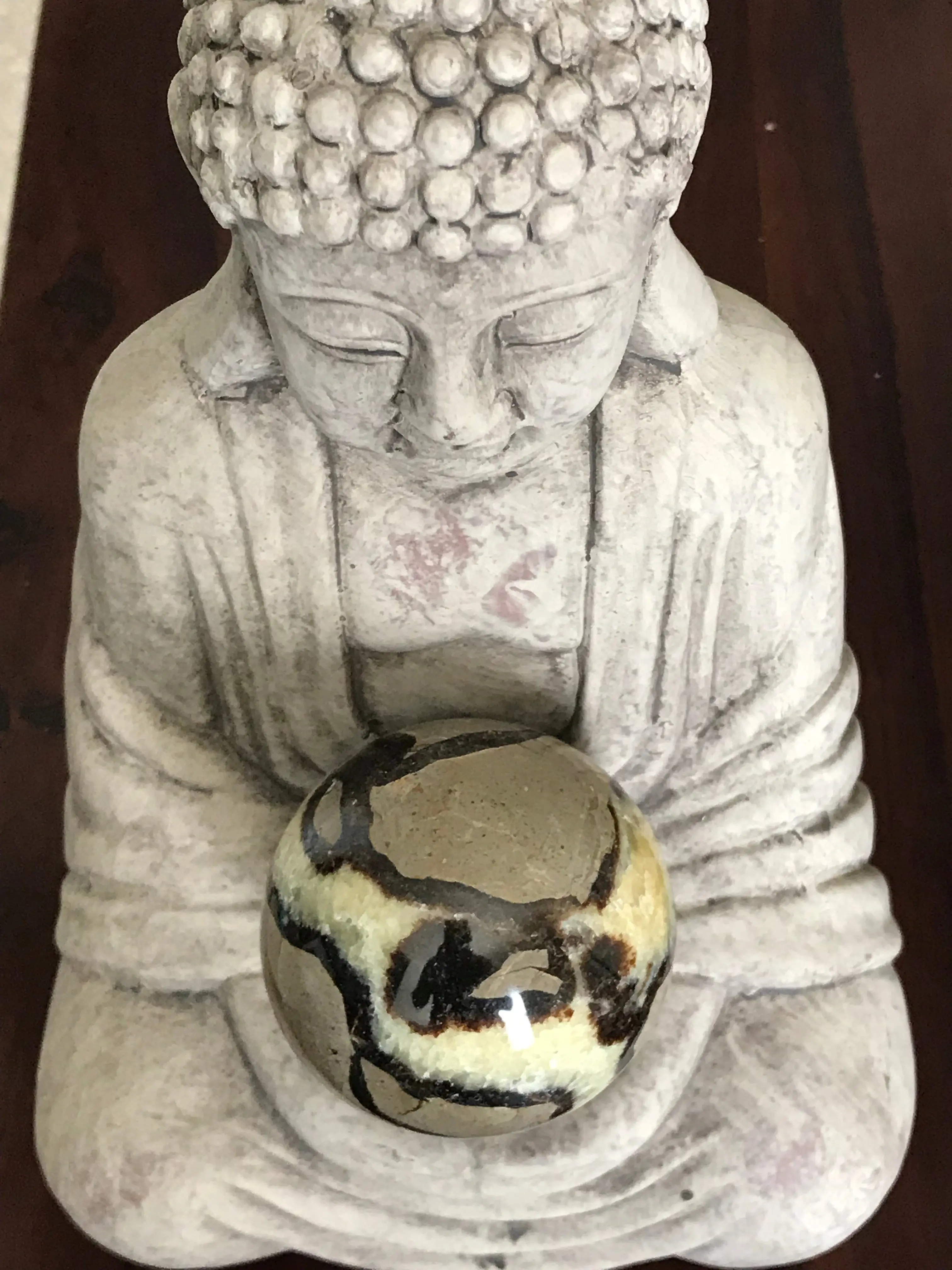 Septarian Crystal Sphere