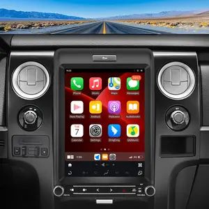 Car Stereo for Ford F-150 2013-2014 touch screen has Android Auto Wireless Carplay, Bluetooth WIFI supports GPS Navigation