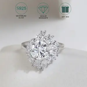 Sparkling beveled velvet diamond ring, fashionable jewelry, party daily decoration, trendy and versatile exquisite jewelry, birthday gift, wedding promise ring