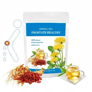Men's Premium Prostate Care Tea: Natural Organic Herbs, Traditional Chinese Formula for Healthy Prostate Balance Beverages Day Drink rose tea bag natural ingredient